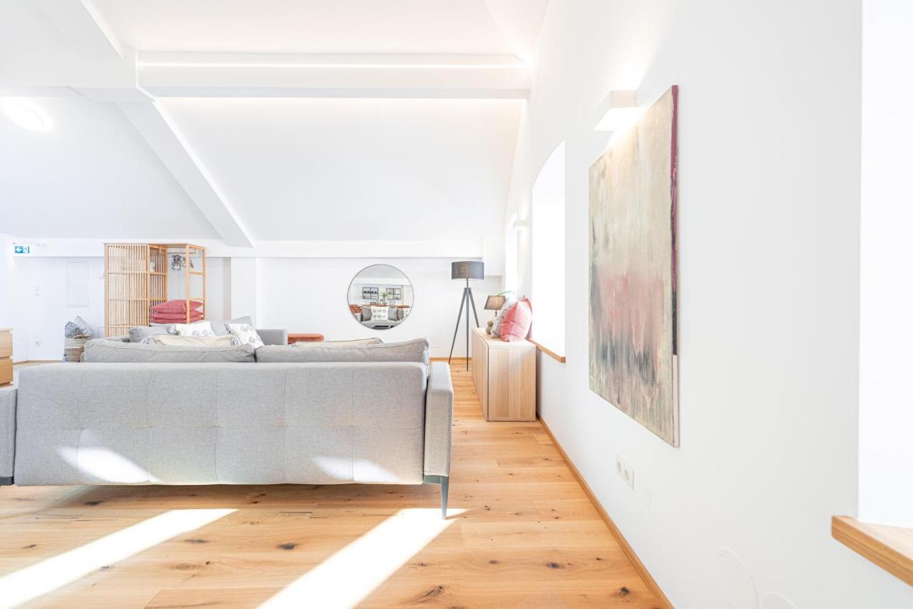 Penthouse MaxFux direkt in der Fußgängerzone 130m2 Appartement Krems an der Donau Buitenkant foto