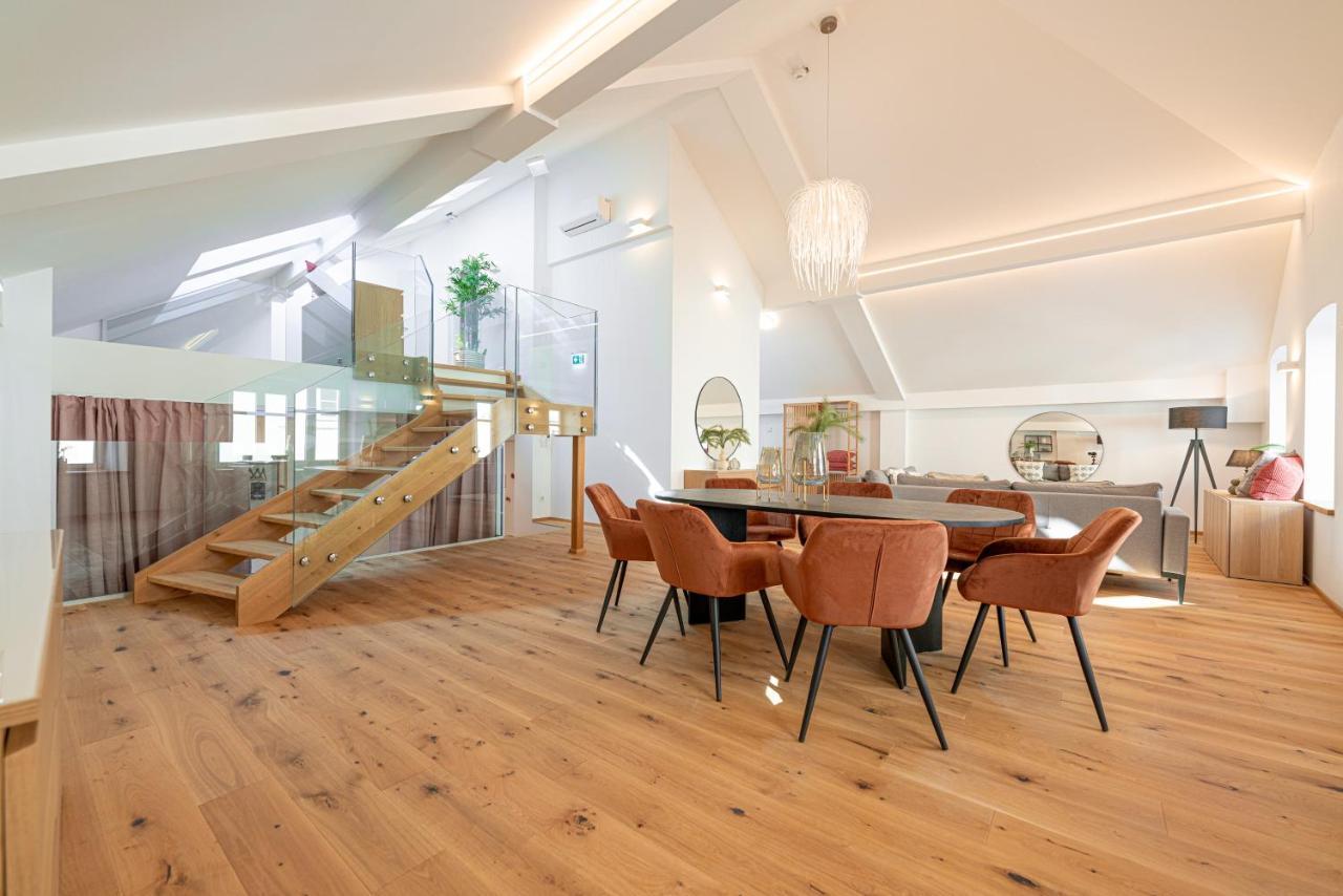 Penthouse MaxFux direkt in der Fußgängerzone 130m2 Appartement Krems an der Donau Buitenkant foto