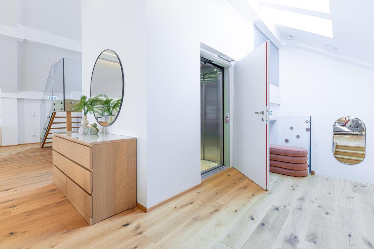 Penthouse MaxFux direkt in der Fußgängerzone 130m2 Appartement Krems an der Donau Buitenkant foto