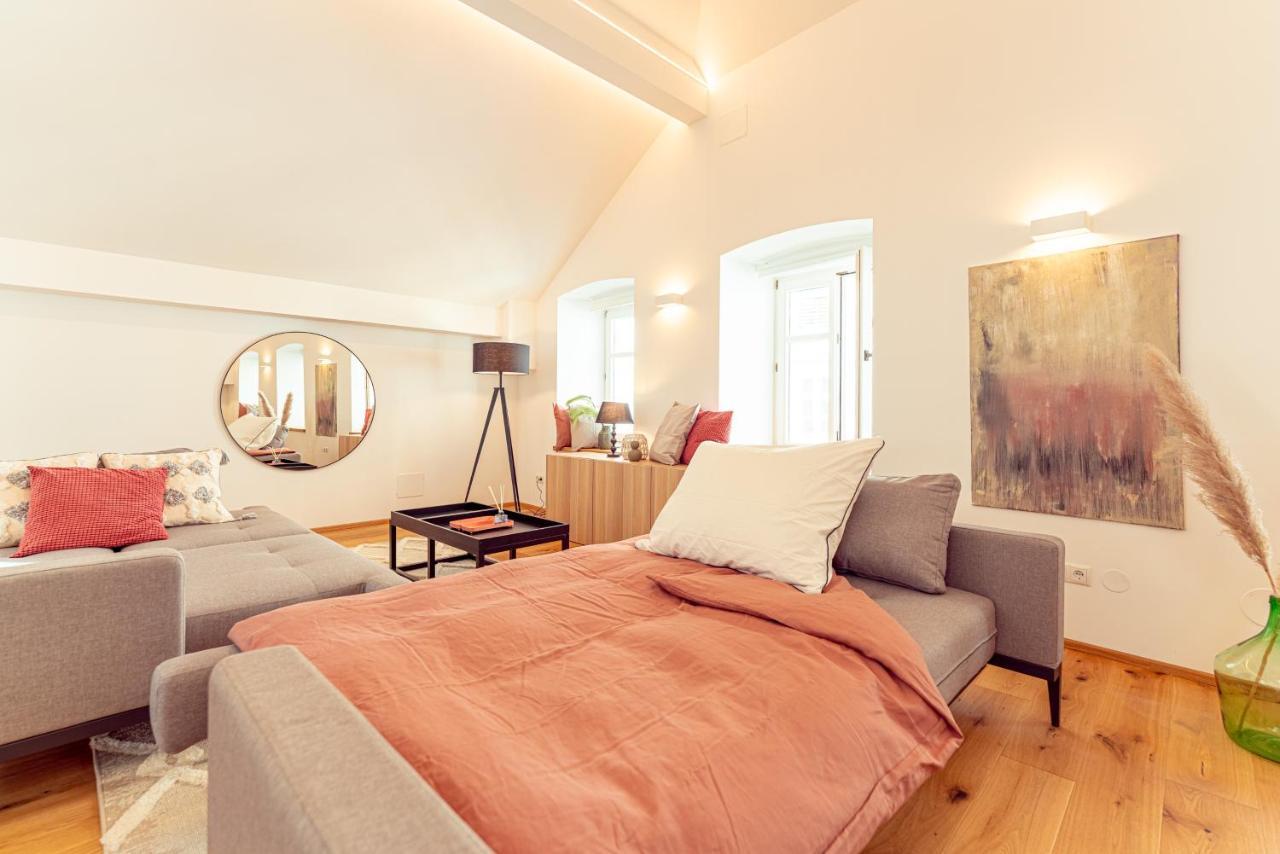 Penthouse MaxFux direkt in der Fußgängerzone 130m2 Appartement Krems an der Donau Buitenkant foto