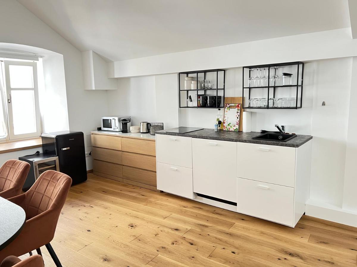 Penthouse MaxFux direkt in der Fußgängerzone 130m2 Appartement Krems an der Donau Buitenkant foto